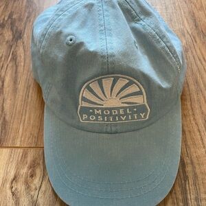 Blue Model Positivity Dad Hat